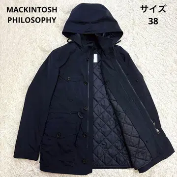 [ 새상품급 ] 매킨토시 블루종 자켓 퀼팅 라이너 후드