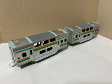 [ 프라레일 ] E233계 쇼난색 중간차 그린차 더블데커 2량