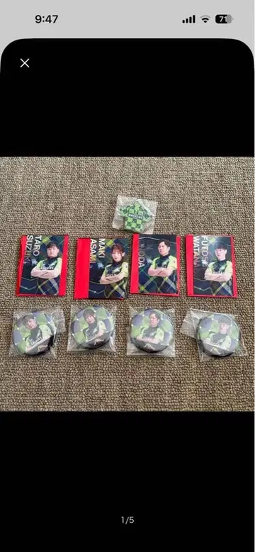 드리븐즈 캔뱃지 카드 세트