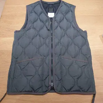 TAION V NECK ZIP VEST 그레이 L