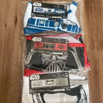 제일복권 STAR WARS 롱 타월 3장 세트