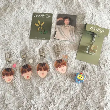 TREASURE 아사히 희로애락 얼굴 아크릴 키링 컴프 캡슐 토이 서울콘