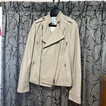 HORD SUD 베이지 라이더 자켓