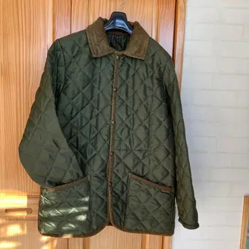 LAVENHAM 라벤햄 퀼팅 자켓 밀리터리 그린 남성용