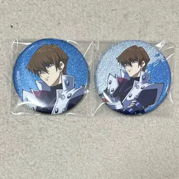 유희왕 AMNIBUS 아유미 카이바 캔뱃지 2개