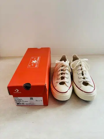 새상품 올스타 컨버스 CONVERSE CT70 화이트 26.5cm