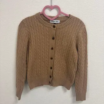 GENERAL IDEA 제너럴 아이디어 가디건 베이지 한국