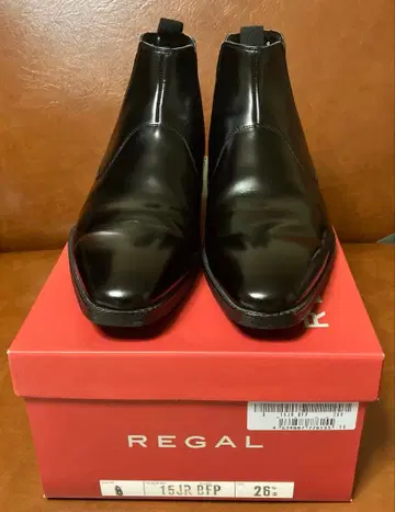 리갈 15JR 사이즈 26 사이드 고어 부츠 새상품급