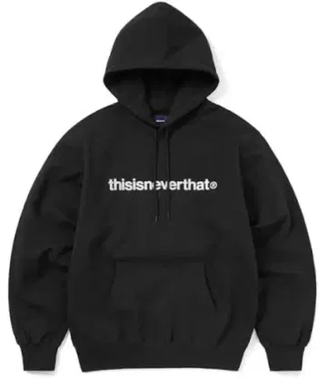 thisisneverthat T-Logo 후드티 블랙 후드티