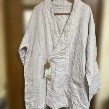 남성용 UCHINO 프리미엄 가디건 코튼 100%