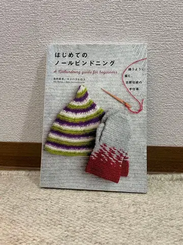 처음 만나는 놀르빈딩 꿰매듯 뜨는 북유럽 전통 수작업