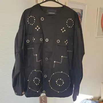 ALMOST BLACK 스터드 자켓 사이즈 1