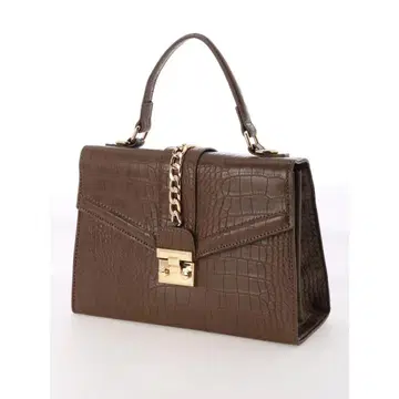 LIP SERVICE 프론트 체인 미니 BAG (브라운)