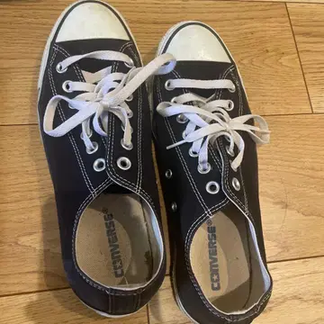 컨버스 올스타 블랙 스니커즈 8.5