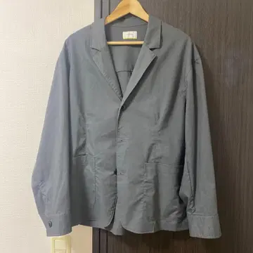 SHIPS any 하이브리드 린넨 캐주얼 수트 그레이