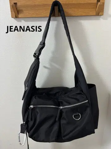 JEANASIS 나일론 W포켓 바디백