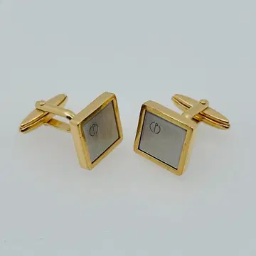 [ 새상품급 ] Dunhill 던힐 커프스 단추 정사각형