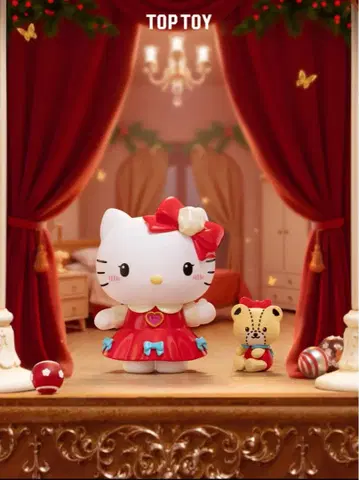 TOPTOY 산리오 캐릭터즈 호두까기 인형 헬로키티 피규어
