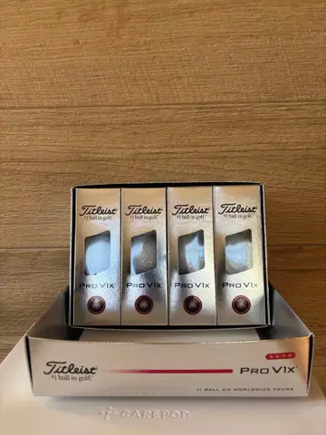Titleist Pro V1x 골프공 4개입