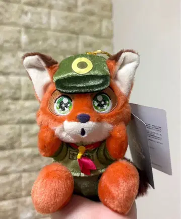 주토피아 닉 어린 시절 KIRAME 마스코트 키체인 봉제 인형