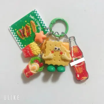 치즈 샌드 쿠키 찰랑찰랑 키링