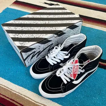 Vans 볼트라인 Sk8-Hi 27cm 블랙/화이트