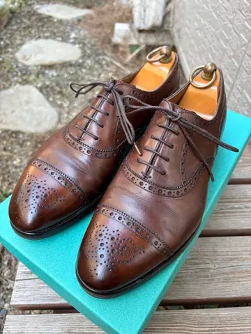 에드워드 그린 카도건 UK 6.5 E202 다크 오크 앤티크