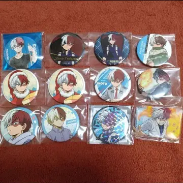 히로아카 토도로키 쇼토 캔뱃지 세트