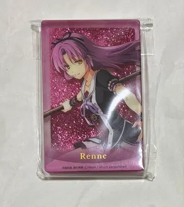 궤적 시리즈 아크릴 블록 렌