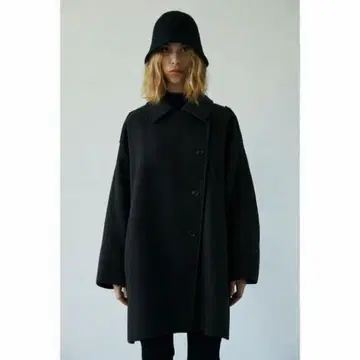 moussy 판초 코트