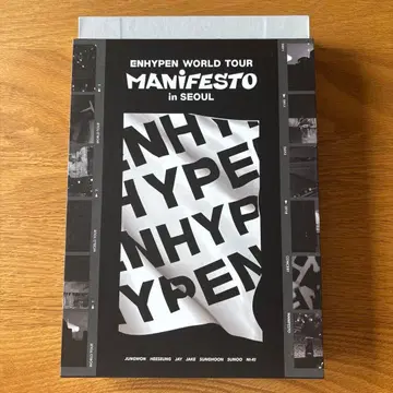 ENHYPEN WORLD TOUR MANIFESTO DVD