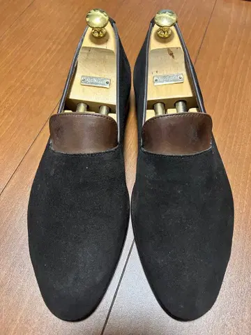 아테크루 브라운 스웨이드 로퍼