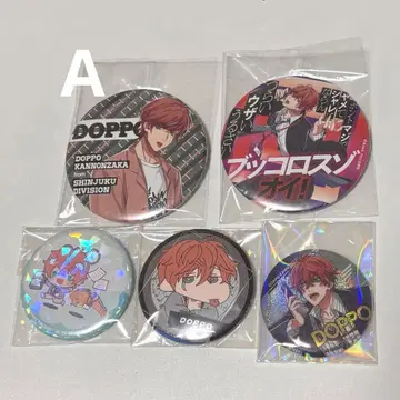 히프노시스 마이크 칸논자카 돗포 캔뱃지 5개 세트
