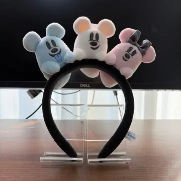 거의 미사용 한정품 디즈니 2023 할로윈 유령 머리띠