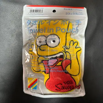 훼미리마트 타월인 파우치 심슨