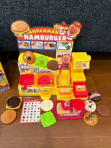 호빵맨 햄버거 세트