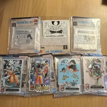 드래곤볼 제일복권 40th 제2탄 하위상 7종 세트