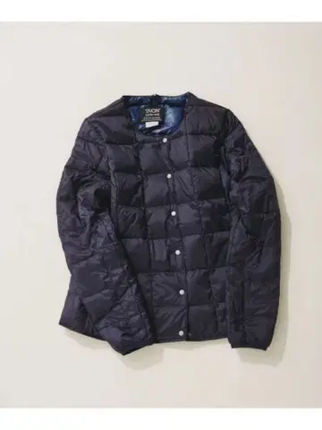 TAION 이너 다운 자켓 L 네이비 복조리 포함