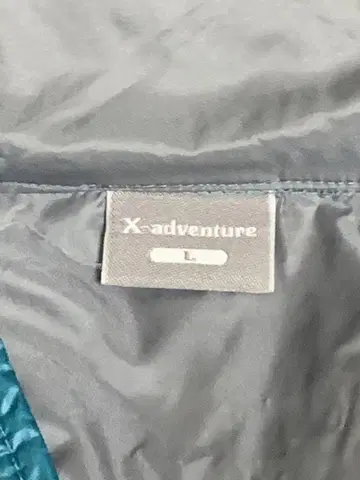 X-adventure 후드 부착 다운 자켓 L 틸