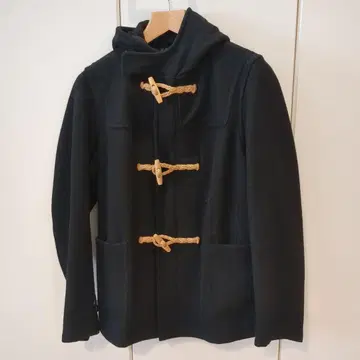 FIDELITY 블랙 더플 코트 S