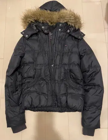 tommy 타미힐피거 다운 자켓 미들 기장 퍼