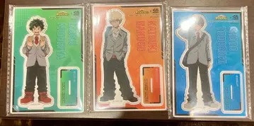 미도리야 이즈쿠 바쿠고 카츠키 토도로키 쇼토 아크릴 스탠드 3개 세트