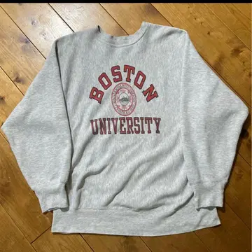 챔피온 리버스 위브 80s 프린트 트리코 태그 보스턴 대학