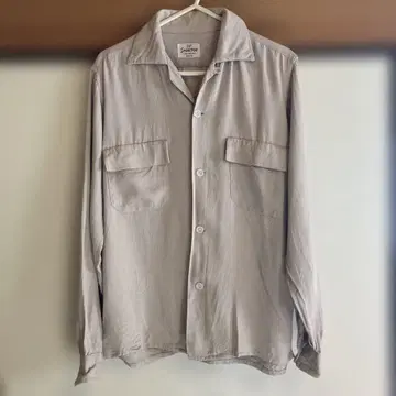 SPORTOP 50s 로카빌리 레이온 개버딘 빈티지