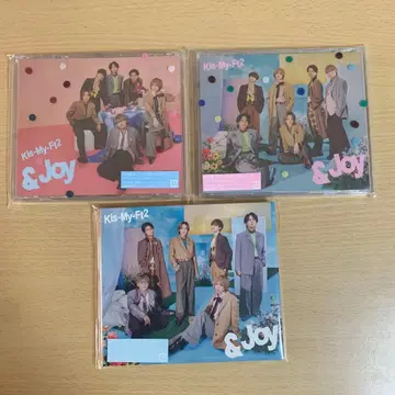 Kis-My-Ft2 키스마이 [ &Joy ] 3형태