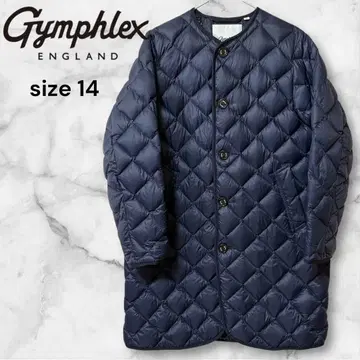 [ 새상품급 ] Gymphlex 짐플렉스 퀼팅 롱 다운 M-L 상당