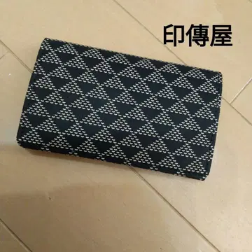 인덴야 삼각형 무늬 명함지갑