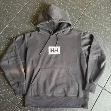 HH 헬리한센 블랙 후드티 L 사이즈