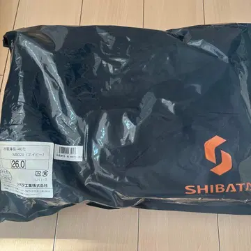 시바타 공업 냉장고 장화 네이비 26cm