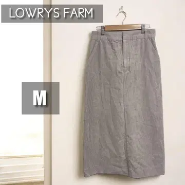 [ 새상품급 ] LOWRYS FARM 코듀로이 롱 내로우 스커트 M